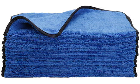 Golden State Premium Microfiber Polishing Towel, 500 GSM, 16"x24"