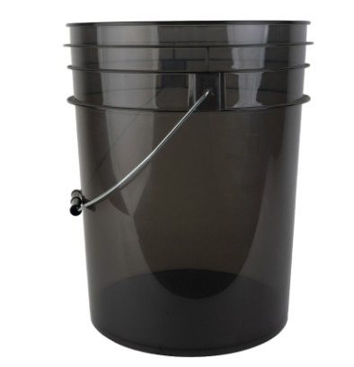 Golden State Plastic Pail Translucent Bucket 5 Gallon