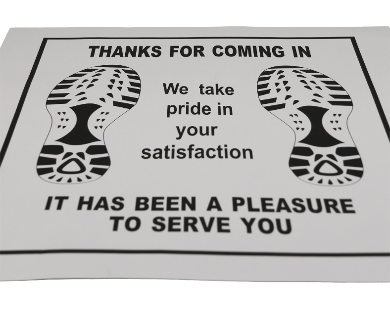 Golden State Paper Floor Mats Made in USA