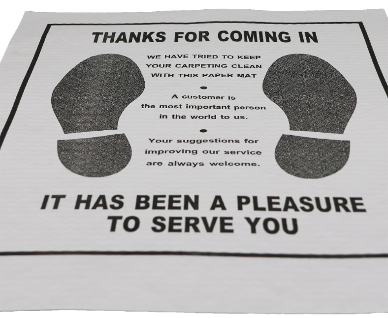 Golden State Paper Floor Mats Made in USA