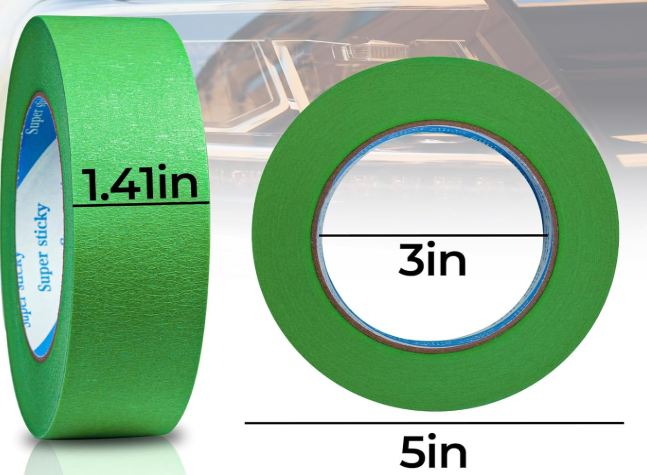 Dura Gold Green Automotive Masking Tape