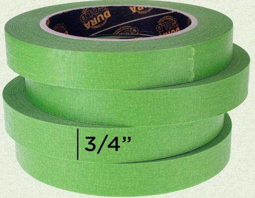 Dura Gold Green Automotive Masking Tape