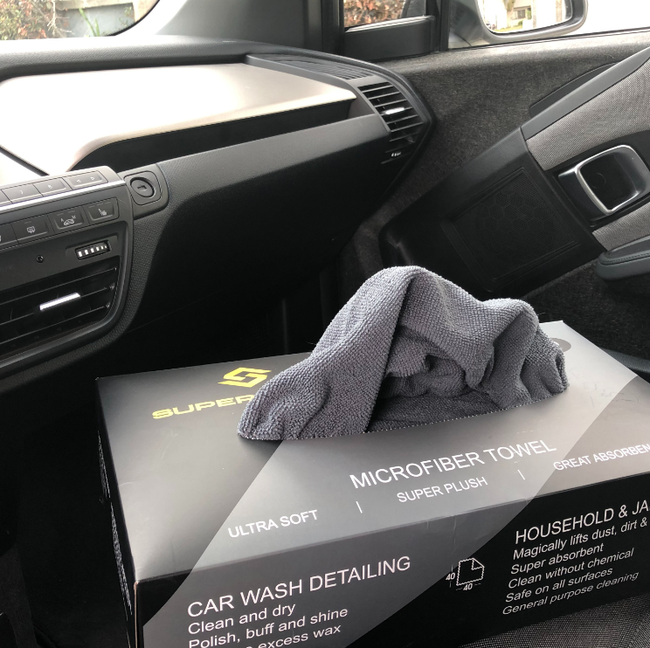 Golden State Grab-N-Go Microfiber Towels  220 GSM, 16"x16"