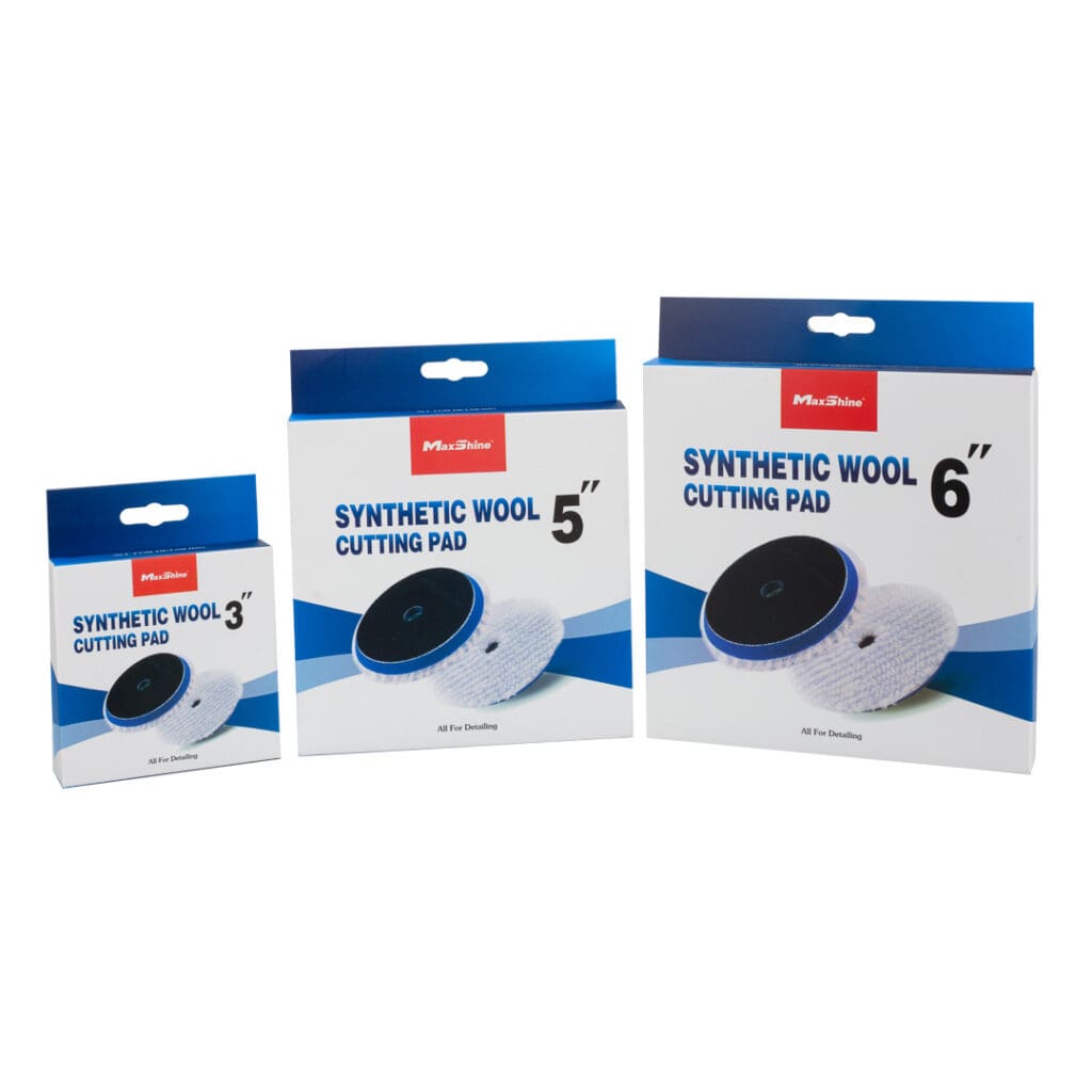Sentic Pad MaxShine Synthetic Wool Cutting Pad – The Detail Culture