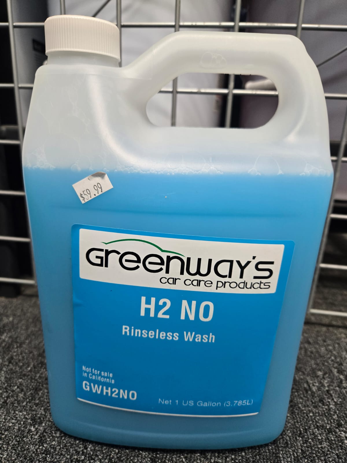 Greenway's  H2 NO Rinseless Wash
