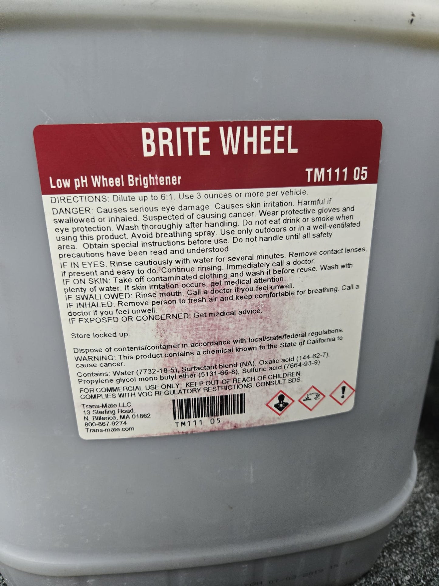 Trans-Mate BRITE WHEEL BRIGHTNER