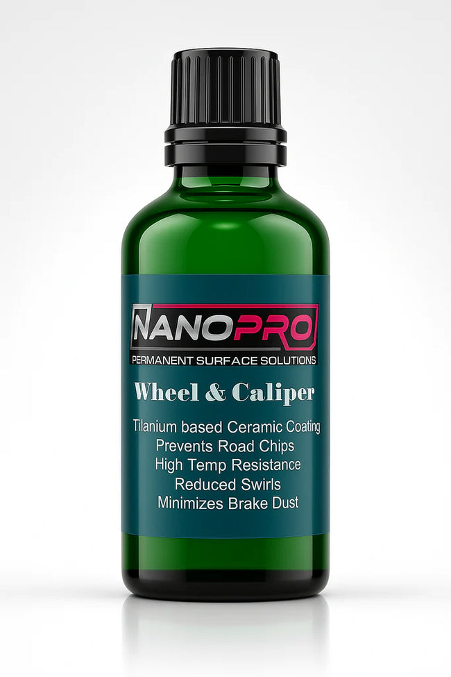 NanoPro Ceramic Coating for Wheels & Calipers