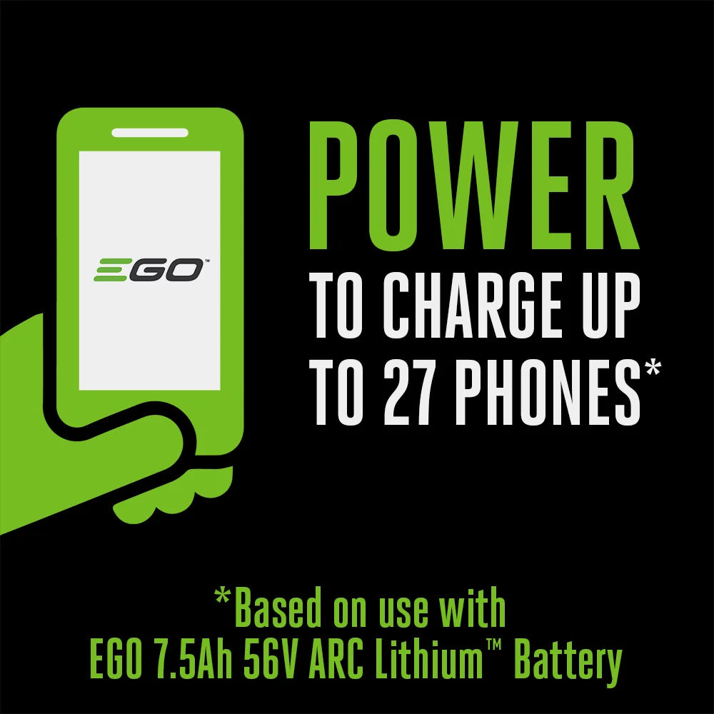EGO Power+ Nexus Escape 400W Inverter with 4.0Ah Battery and 100W Charger