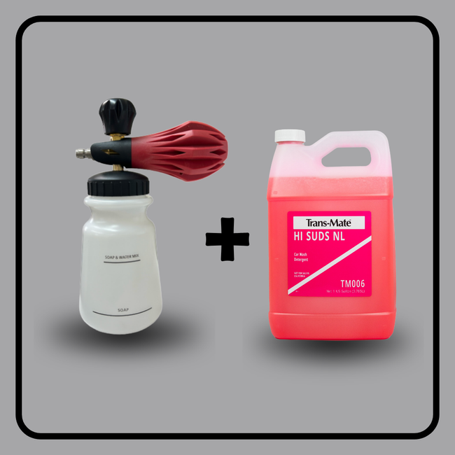Foam Cannon + FREE pH Neutral Soap