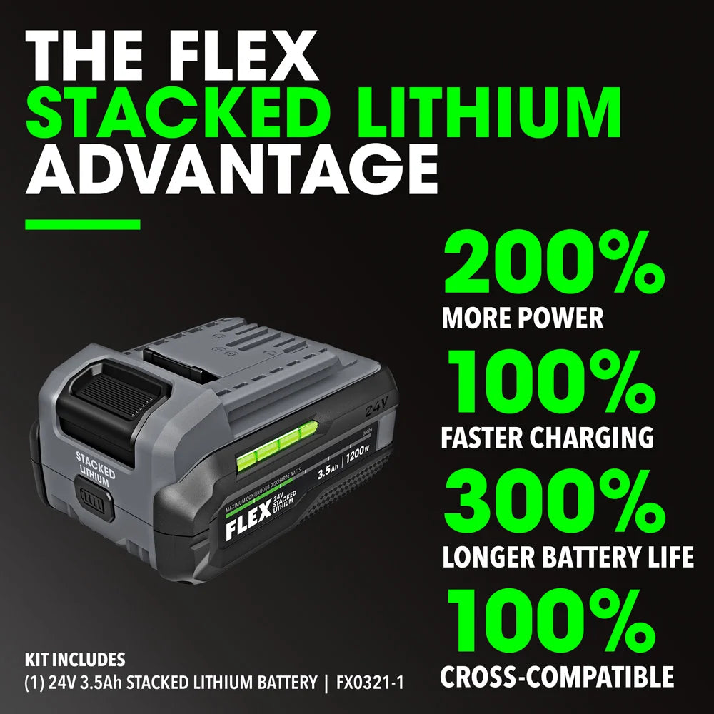 Flex 24V 3.5Ah STACKED LITHIUM STARTER KIT
