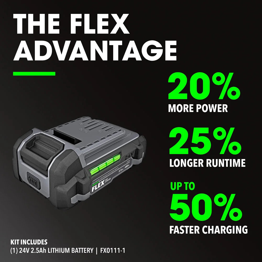 Flex FX1131-1A 1/2" 2 - Speed Compact Drill Driver Kit