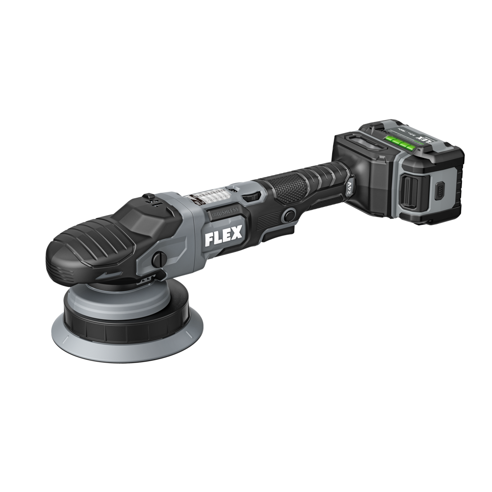 Flex FX3321-2C Free Random Orbital Polisher Kit (2x5.0Ah Battery+160W Charger)