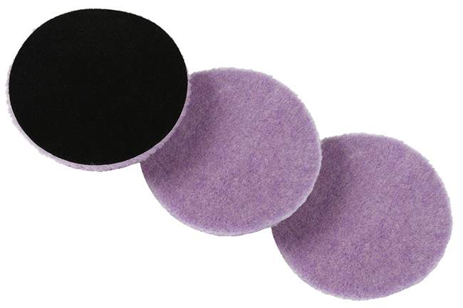 LC Purple Foamed Knitted Wool Pad