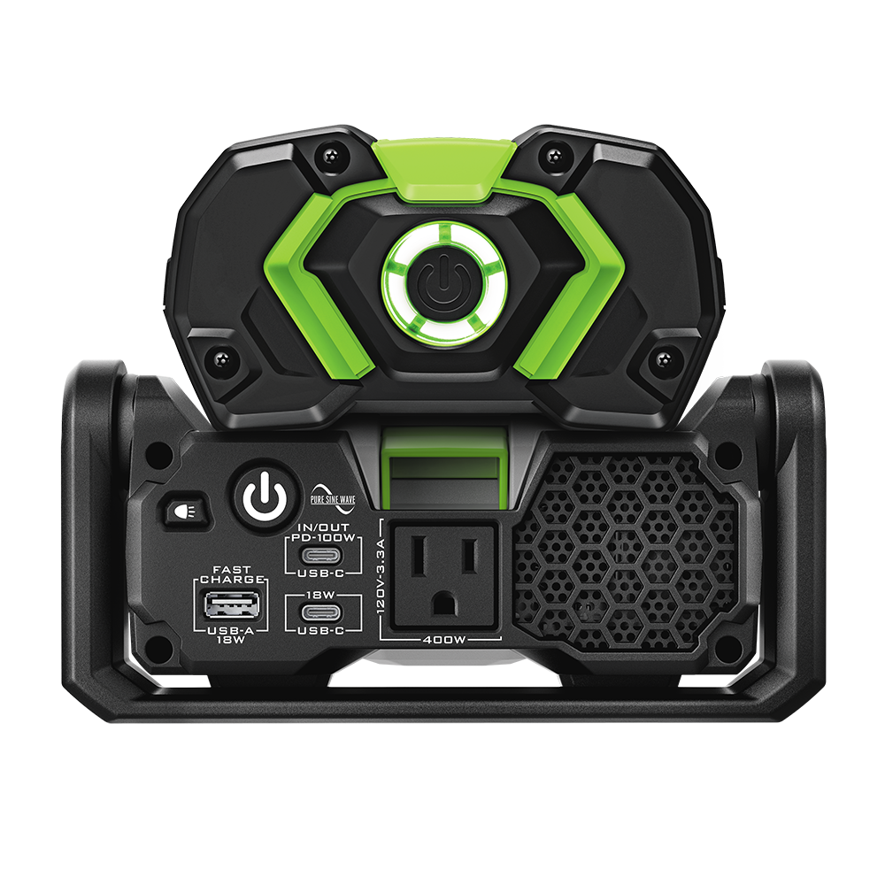 EGO Power+ Nexus Escape 400W Inverter with 4.0Ah Battery and 100W Charger
