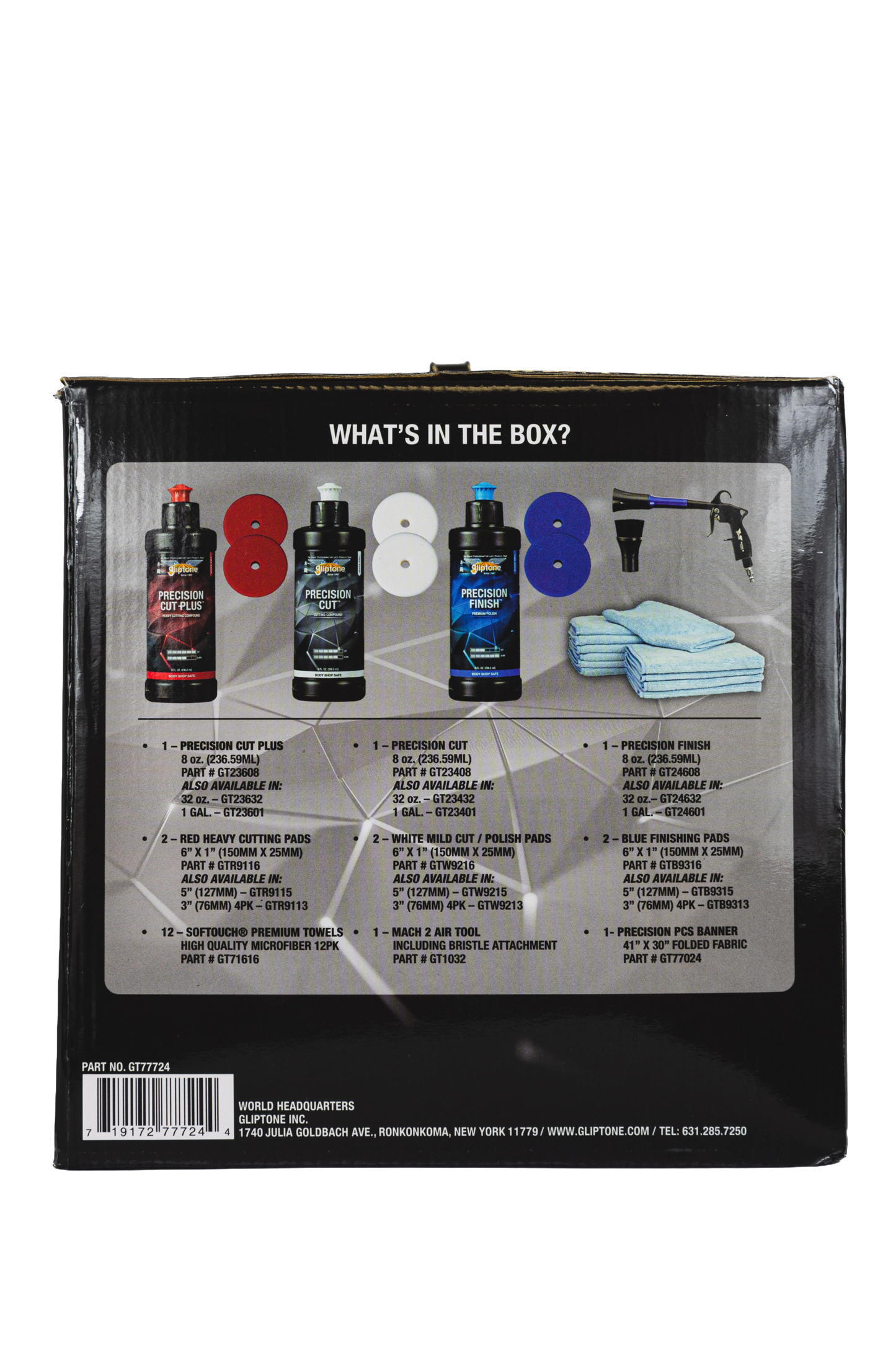 Gliptone Precision Paint Correction System - 23pcs Kit