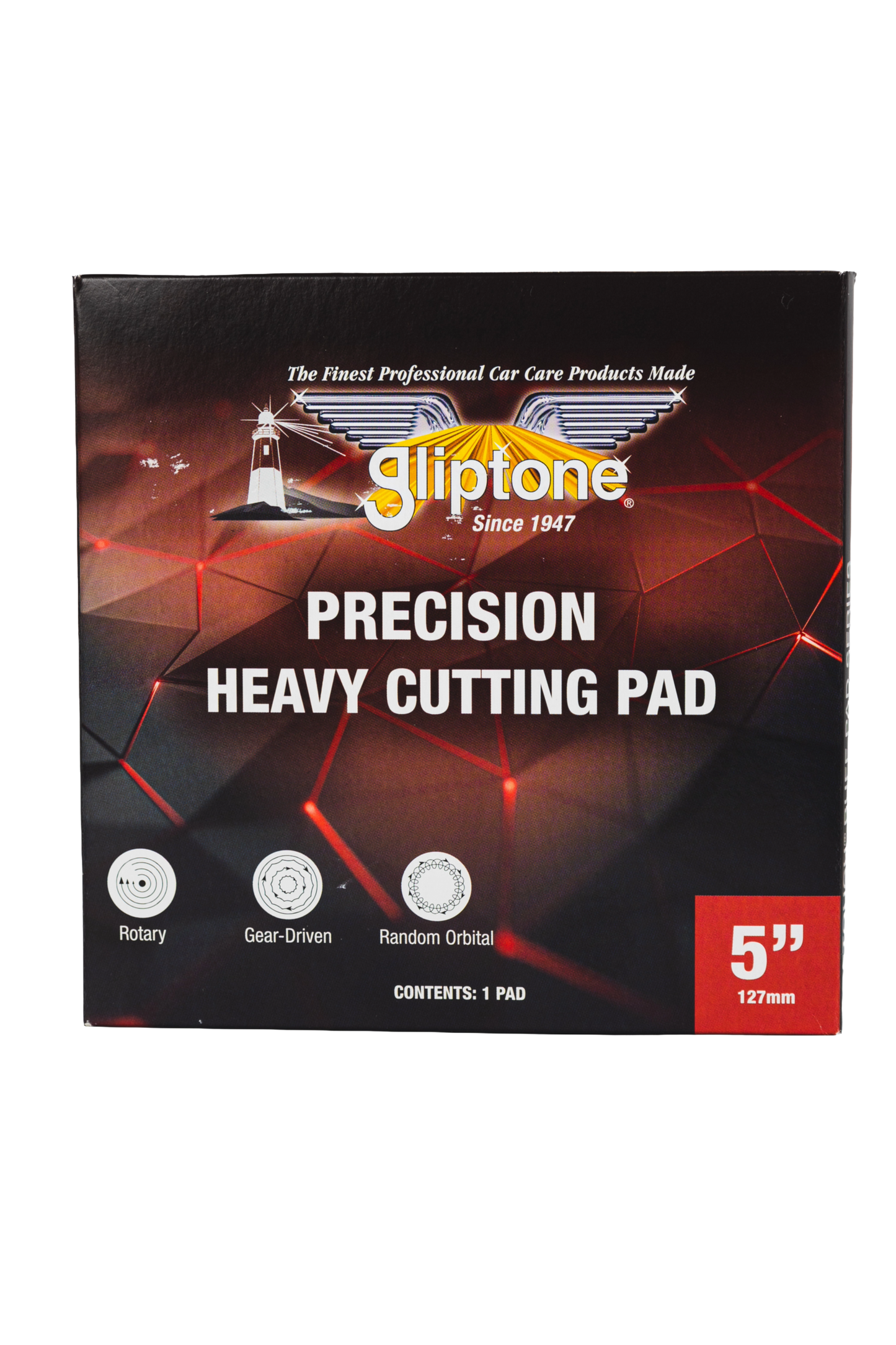 Gliptone Heavy Cut Pad Open Cell - Red