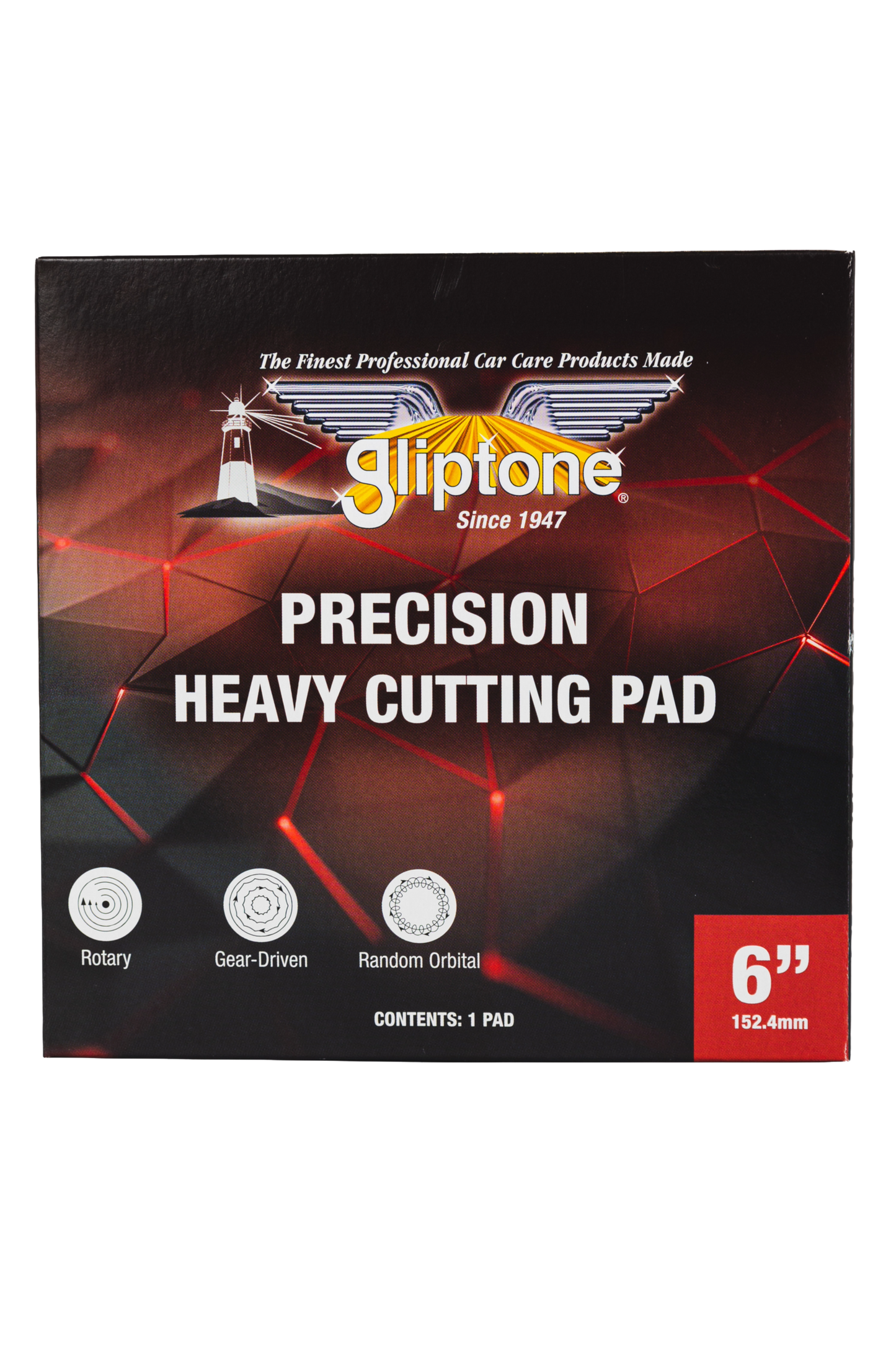 Gliptone Heavy Cut Pad Open Cell - Red