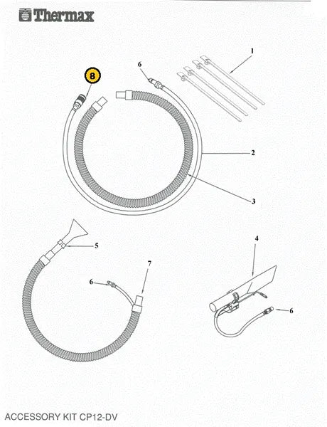Thermax Disconnect Female, Brass Disc, 1/4 NPT, BH-3C