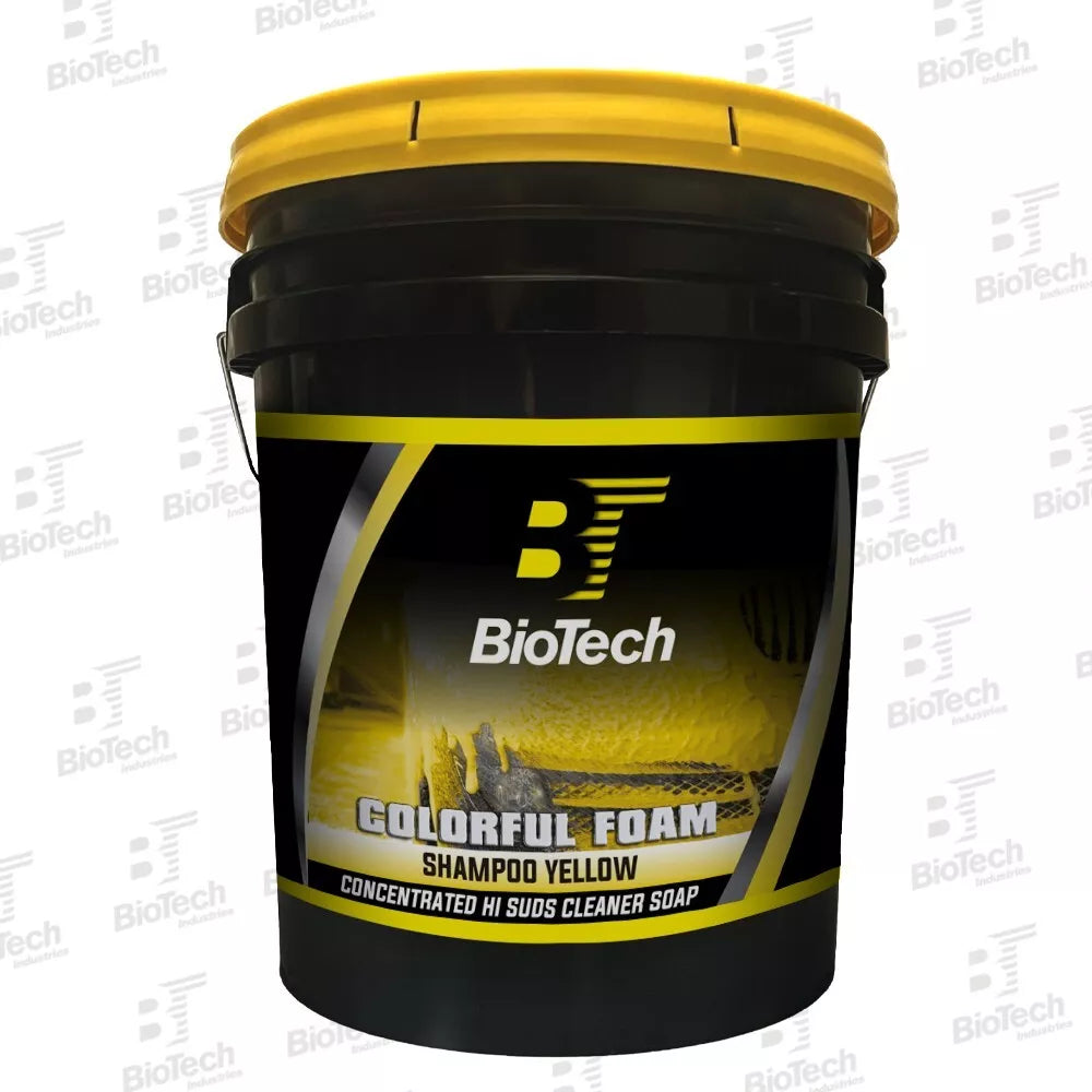 BioTech Colorful Foam Shampoo Yellow