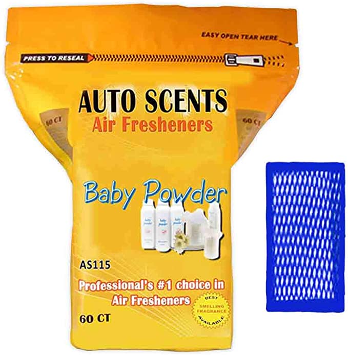 Stay Fresh Baby Powder Scented Air Freshener Smell Like A Baby In Own Your  Car, Remove Grime, Buildup, Car Detailing, Car Freshener