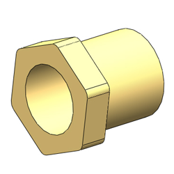 Mytee B105 Hex Bushing 3/8″