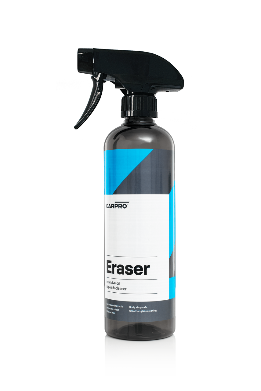 CarPro Eraser - Intense Oil & Polish Cleanser, 500ml Bottle, Removes Residue For Perfect Paint Prep