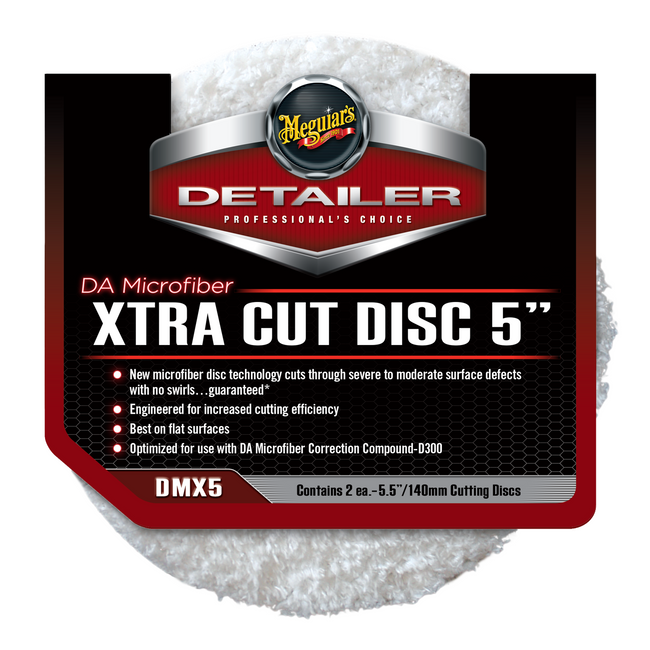 Meguiar's DA Microfiber Xtra Cut Disc DMX5 2PCK