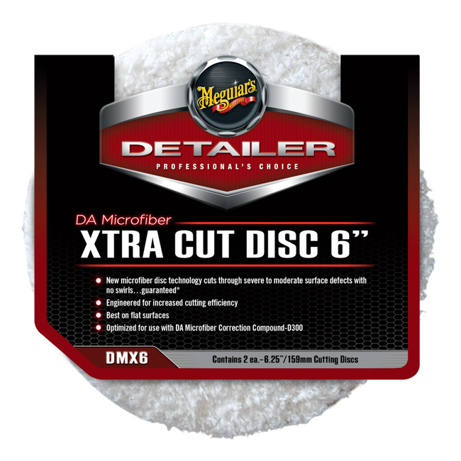 Meguiar's DA Microfiber Xtra Cut Disc DMX5 2PCK