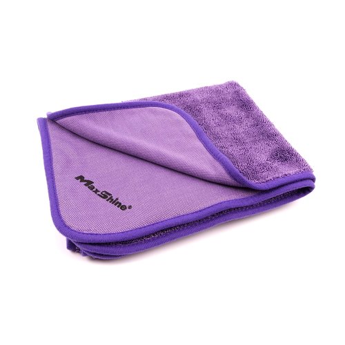 MaxShine Purple Twisted Loop Drying Towel 16''x16''