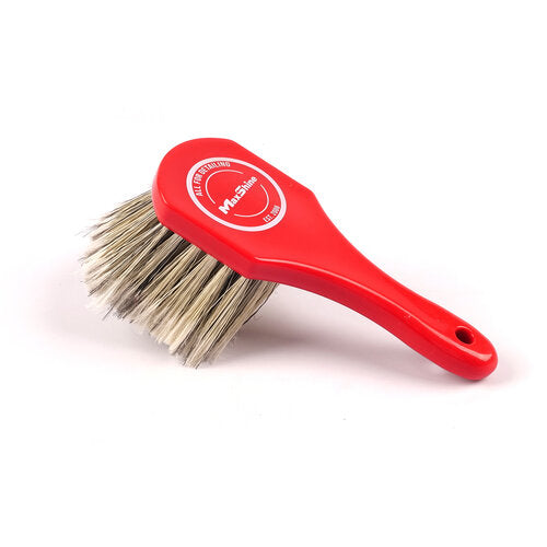 Maxshine Soft Grip Medium-duty Wheel & Body Brush-medium Handle