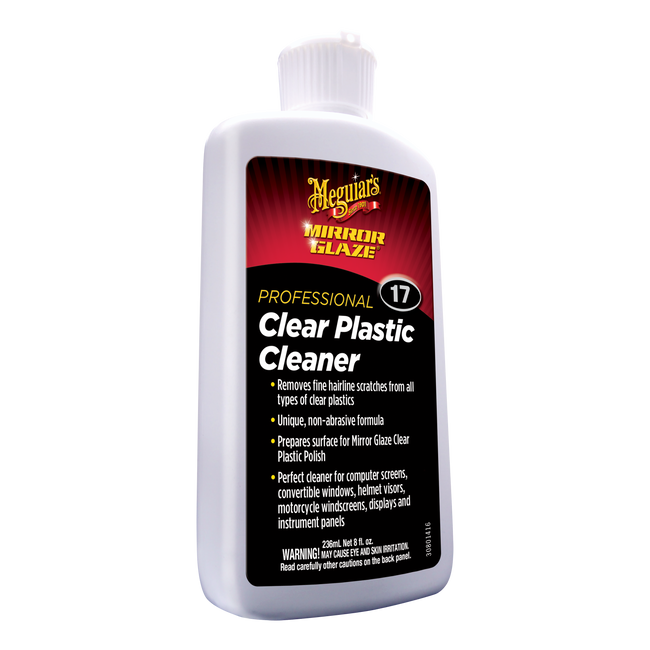 Meguiar's M17 Mirror Glaze Clear Plastic Cleaner