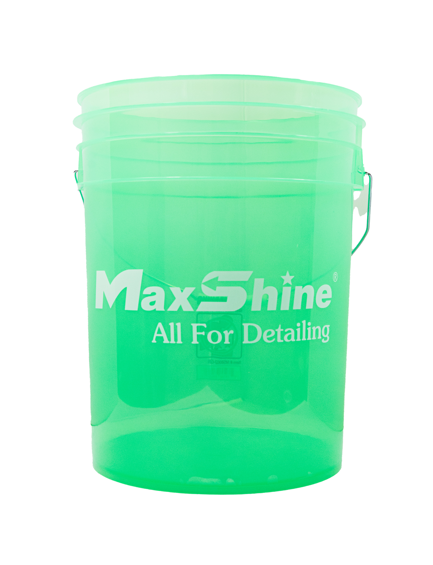 MaxShine Detailing Bucket Transparent Green