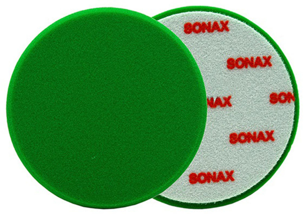 SONAX Green Medium Polishing Pad 6.25 in. (160 mm)