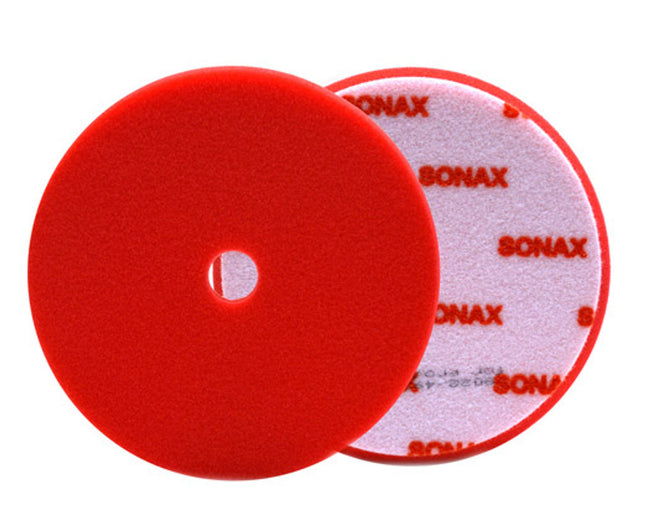 SONAX Red Hard Cutting/Polishing Pad - (165 mm)